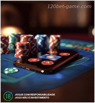 Fichas de apostas e cassino na 120bet